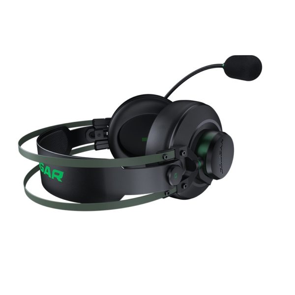 Cougar VM410 Green XB Gaming Headset – 3.5mm - Image 2