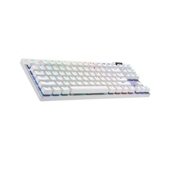 Logitech G PRO X TKL LIGHTSPEED Wireless Gaming Keyboard, GX Brown Tactile, White - Image 2