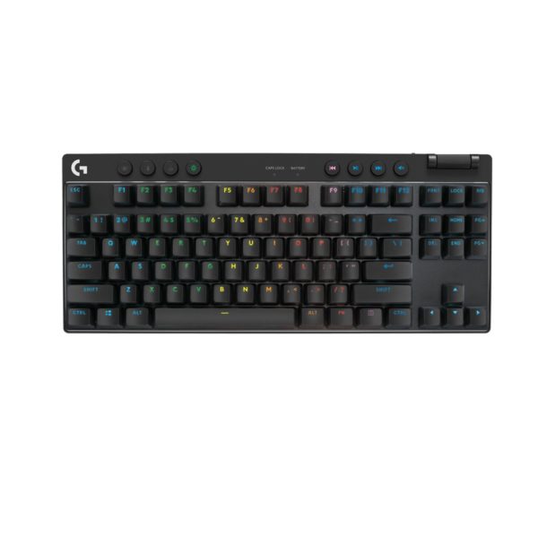 Logitech G PRO X TKL LIGHTSPEED Wireless Gaming Keyboard, GX Brown Tactile, Black