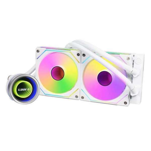 Lian Li Galahad II Trinity SL-INF 240mm All-in-One CPU Liquid Cooler – White - Image 2