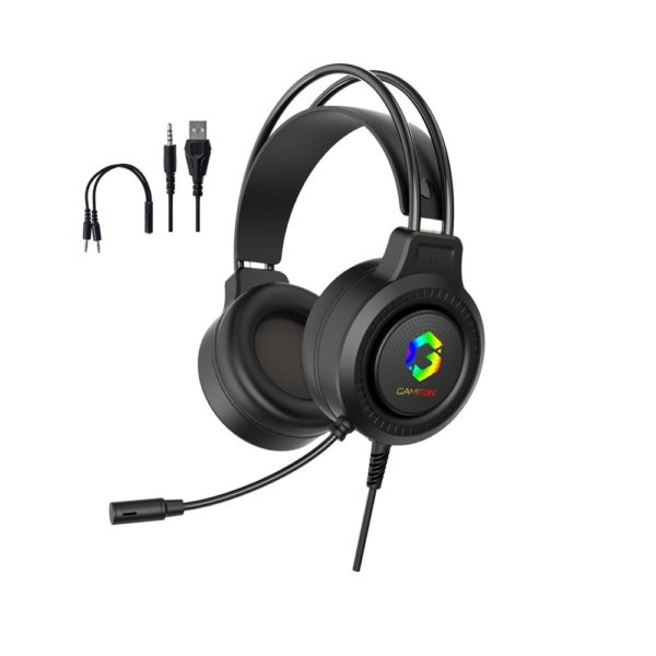 GameOn GOT101 Shadowfire RGB Gaming Headset – Black