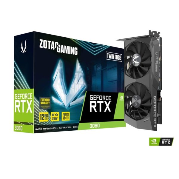 ZOTAC 12GB GAMING GeForce RTX 3060 Twin Edge VGA Graphic