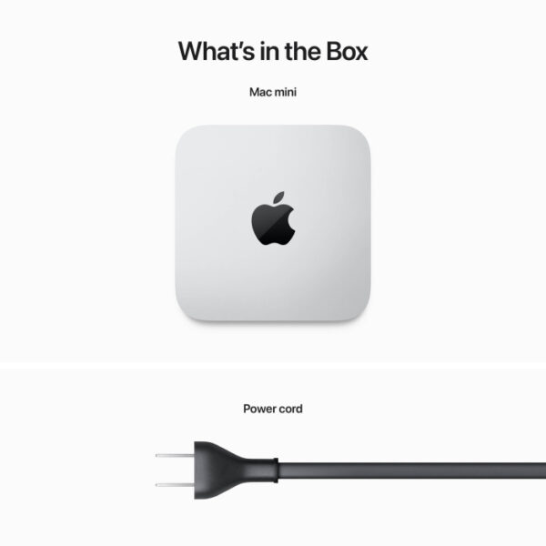 Apple Mac Mini M2 Pro Chip 10-Core CPU/16-Core GPU 16-Core Neural Engine 16GB RAM 2TB SSD - Silver - Image 4