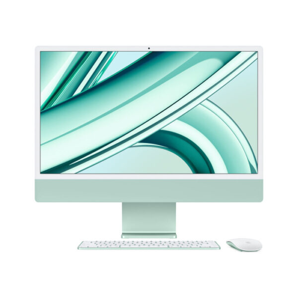 Apple iMac 24" M3 8-Core CPU 10-Core GPU 24GB RAM 512GB SSD (Eng/Arb KB) - Green