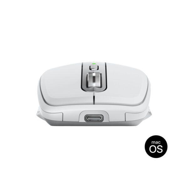 Logitech MX Anywhere 3 Compact 4000 DPI Bluetooth Mouse Designed For Mac USB-C Quick Charging - Image 3