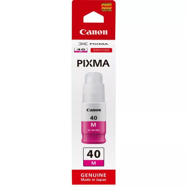 Canon GI-40 M, High Yield, Ink Bottle, Magenta