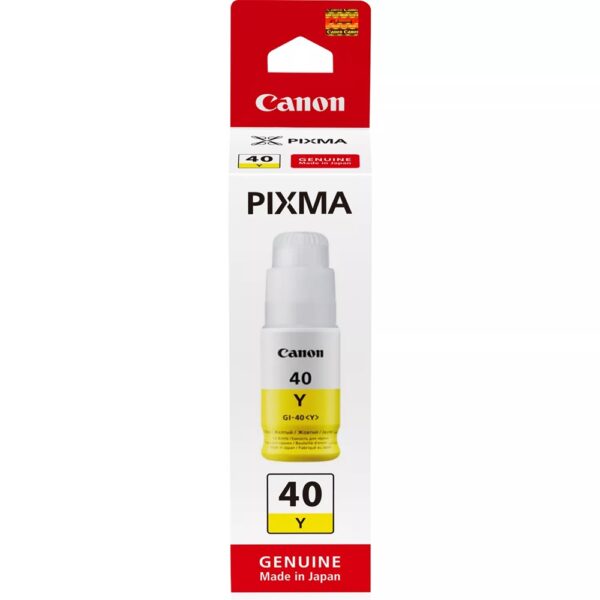 Canon GI-40 Y, High Yield, Ink Bottle, Yellow