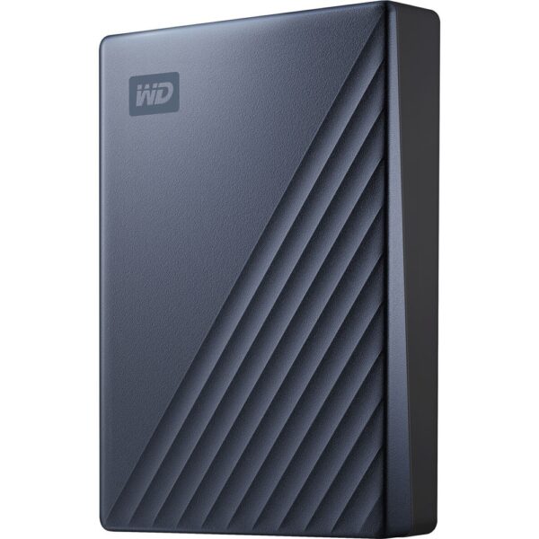 WD 5TB My Passport Ultra USB-C Portable HDD Metal Design, Blue - Image 2