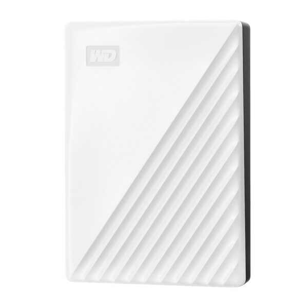 WD 5TB My Passport Portable HDD External Hard Drive, White