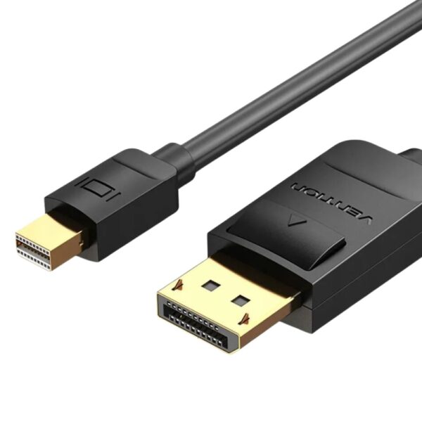 Vention Mini DisplayPort to DisplayPort Cable 4K Male to Male, 2m - Image 2