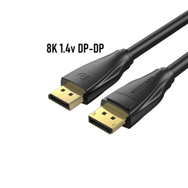 Vention DisplayPort 1.4, 8K 60Hz, 4K 120Hz, DP to DP Male/Male Cable, 3m (Gold Plated)