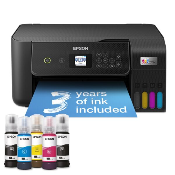 Epson EcoTank L3260 A4 Wi-Fi All-in-One Ink Tank Printer, 33/15 ppm