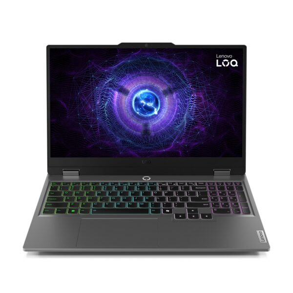 Lenovo LOQ 15IRX9 Gaming Laptop, i7-13650HX, 6GB RTX4050, 24GB RAM, 512GB NVMe, 144Hz FHD 15.6″, DOS, Grey