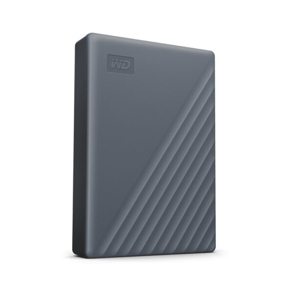 WD 6TB My Passport Works with USB-C Portable HDD, Silicon Grey - Image 2