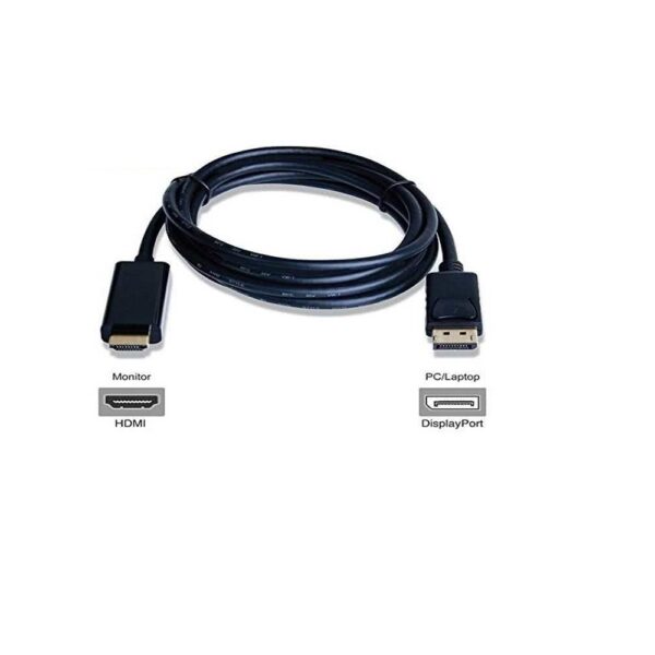 DisplayPort to HDMI Cable DP to HDMI – 1.5m