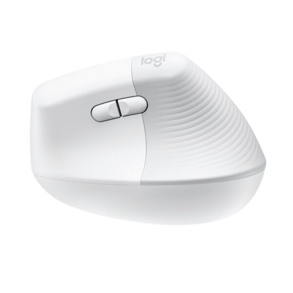 Logitech Lift Vertical Ergonomic Mouse, Wireless, Bluetooth – Off-white - Image 4