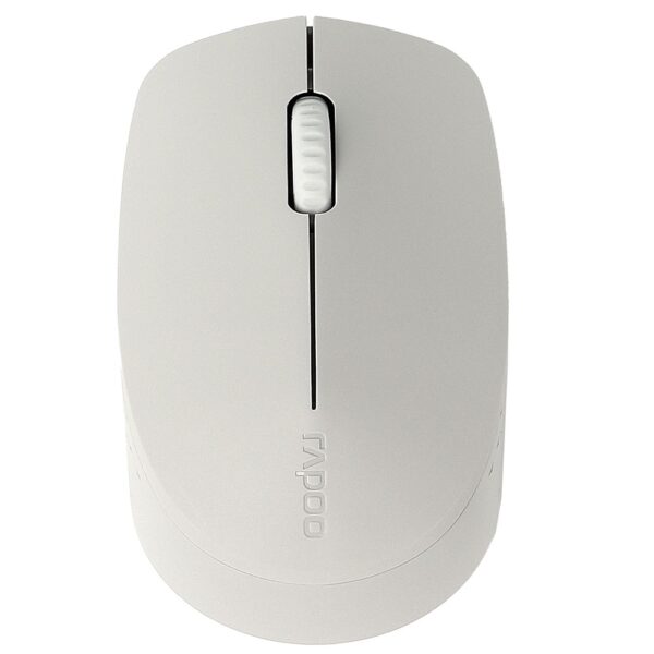 Rapoo M100 Silent Wireless Bluetooth Multi-mode Mouse , Light Grey