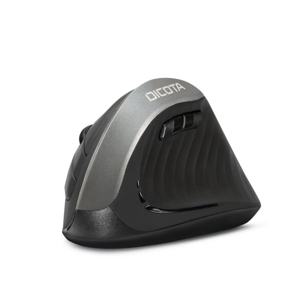 Dicota Relax Wireless Ergonomic Mouse – Black - Image 2