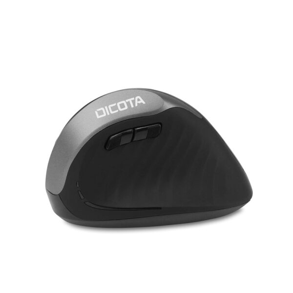 Dicota Relax Wireless Ergonomic Mouse – Black - Image 3