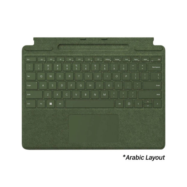 Microsoft Surface Pro Signature Keyboard (English/Arabic) - Forest - Image 2