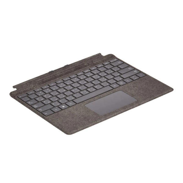 Microsoft Surface Pro Signature Keyboard (English/Arabic) - Platinum - Image 2