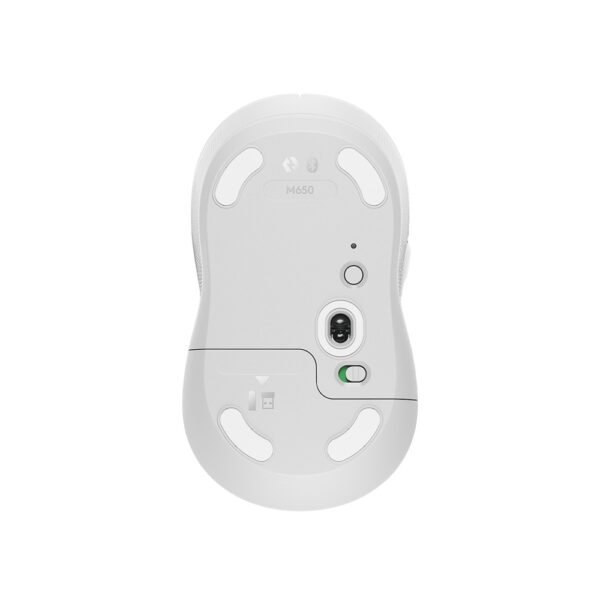 Logitech Signature M650 Wireless Bluetooth Mouse – Off-White - Image 2