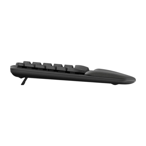 Logitech Wave Keys Wireless Bluetooth Keyboard (English/Arabic) - Black - Image 4