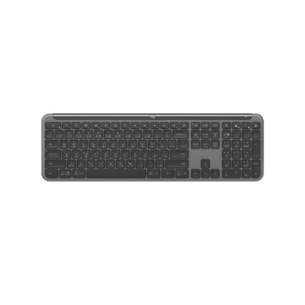 Logitech Signature Slim K950 Full Size Wireless & Bluetooth Keyboard (English/Arabic) - Black