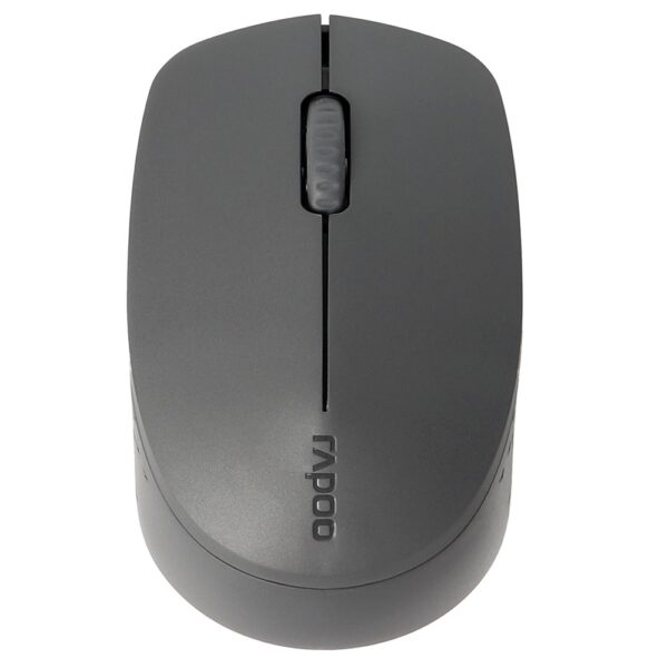 Rapoo M100 Silent Wireless Bluetooth Multi-mode Mouse , Dark Grey