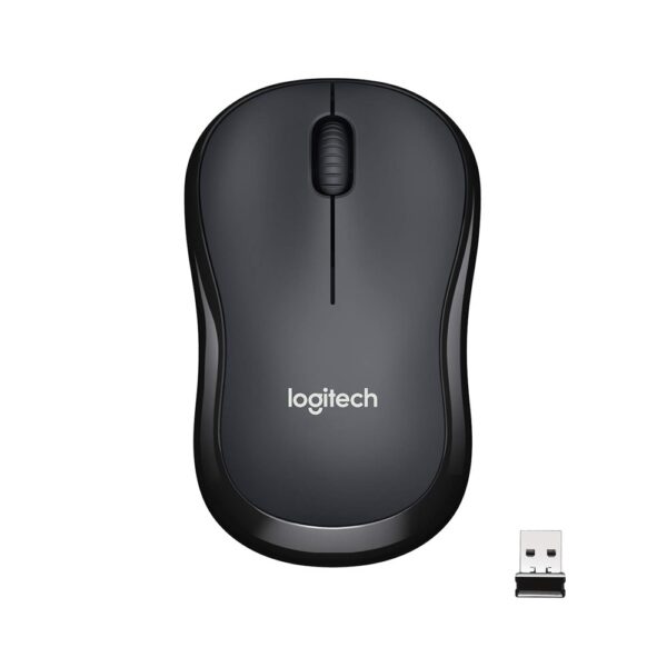 Logitech M221 Silent Wireless Mouse – Black