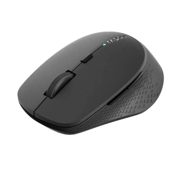 Rapoo M300 Silent Wireless Bluetooth Multi-mode Mouse, Dark Grey - Image 3