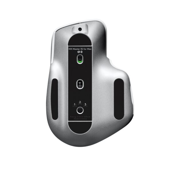 Logitech MX Master 3S for Mac Wireless Bluetooth Performance Mouse – Pale Gray - Image 4