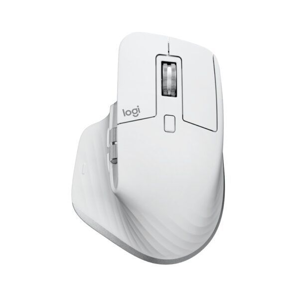 Logitech MX Master 3S for Mac Wireless Bluetooth Performance Mouse – Pale Gray