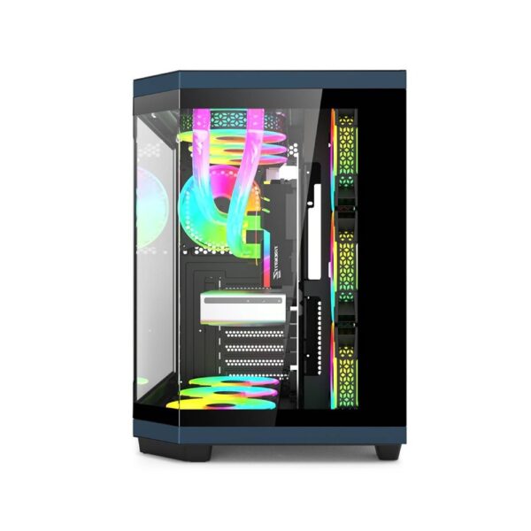 Acer V950B Mid Tower Gaming PC Case – Black (7-Fans) - Image 2