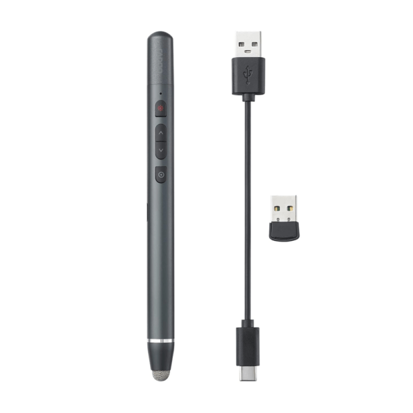 Rapoo XR200 Wireless Presenter with Touchable Pen – Black - Image 3